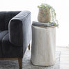 Nova Wide 21" Stump - Round - White