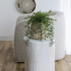 Nova Wide 21 Inch Stump - Round - White