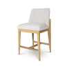Fawcett Counter Stool - Taupe Boucle - Blonde