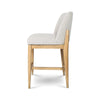 Fawcett Counter Stool - Taupe Boucle - Blonde