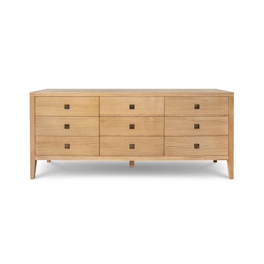 Hara 9 Drawer Dresser - Natural Oak